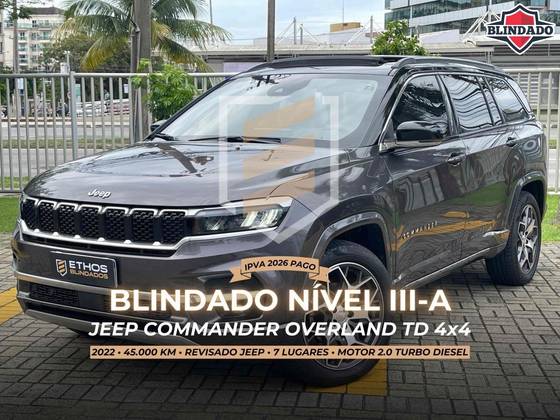 JEEP COMMANDER 2.0 TD380 TURBO DIESEL OVERLAND AT9